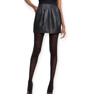 Leifsdottir Metallic Pebble Mini Skirt  Anthropologie